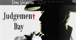 Desktop Screenshot of donvickers.com